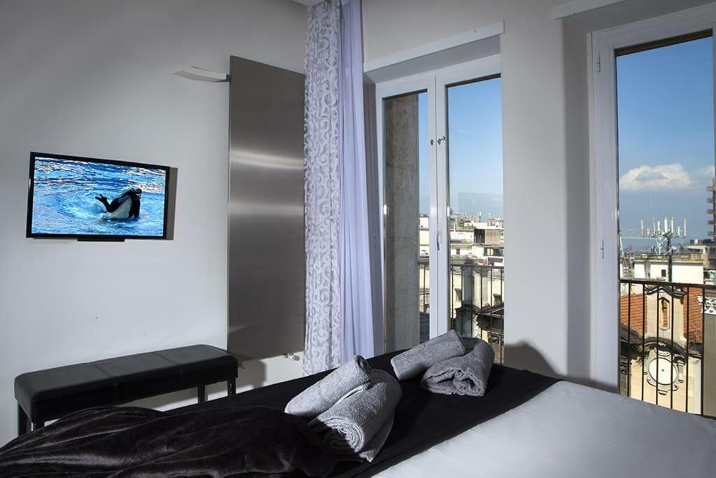 Ferienwohnung Crystal Skyline Neapolis Exterior foto